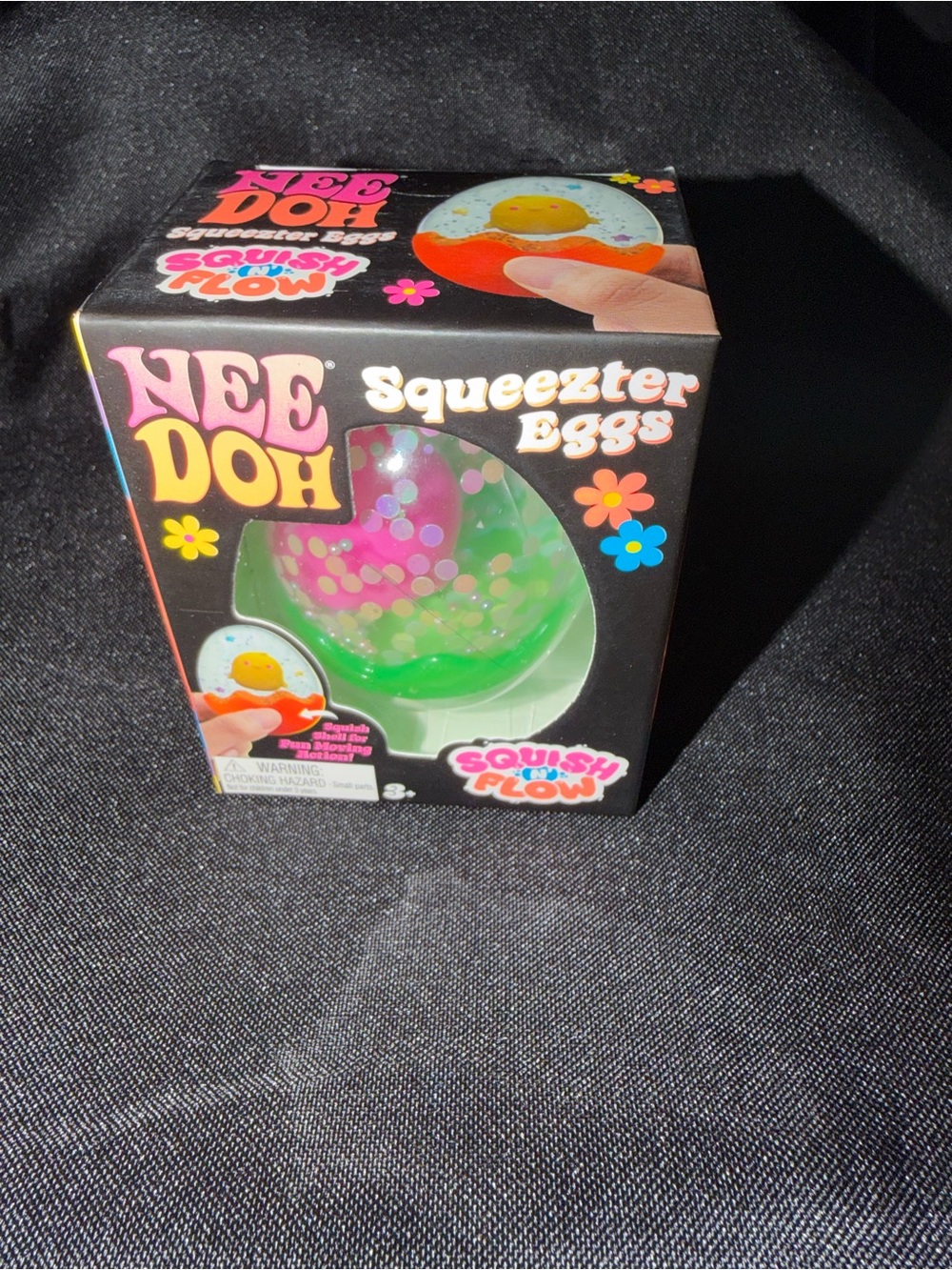 NeeDoh Squeezer Egg Sensory Toy - Green